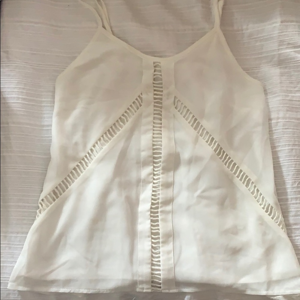 Cream tank top